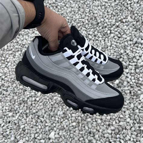 nike air max 95 wit met zwart|Nike Air Max 95 wit & zwart .